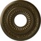Ekena Millwork Lauren Ceiling Medallion (Fits Canopies up to 6 1/4"), 20 5/8"OD x 6 1/4"ID x 1 3/8"P, Brass CM20LNBRS - alternate 1